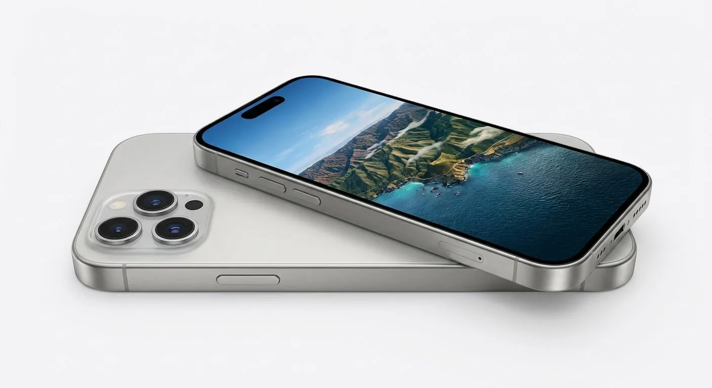 AI photo editor generating iPhone product image from text description
